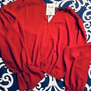 Forever21 Crop Blouse